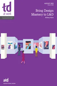 Bring Design Mastery to L&D_cover