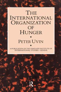 The International Organization of Hunger_cover