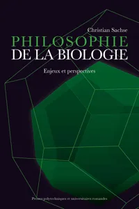 Philosophie de la biologie_cover