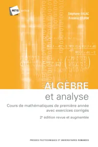 Algèbre et analyse_cover