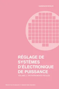 Réglage de systèmes d'électronique de puissance_cover