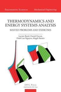 Thermodynamics and Energy Systems Analysis_cover