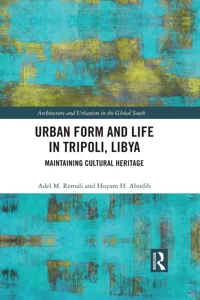 Urban Form and Life in Tripoli, Libya_cover