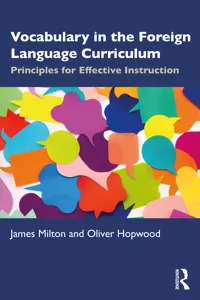 Vocabulary in the Foreign Language Curriculum_cover
