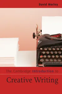 The Cambridge Introduction to Creative Writing_cover