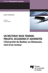 Un rectorat sous tension: projets, occasions et adversités_cover