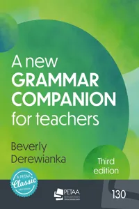 A new grammar companion for teachers 3rd edition_cover