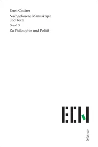 Zur Philosophie und Politik_cover