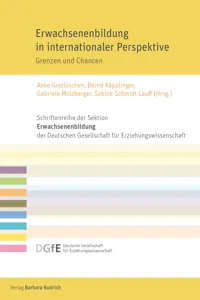 Erwachsenenbildung in internationaler Perspektive_cover