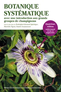 Botanique systématique des plantes à fleur_cover