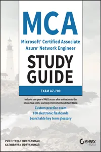 MCA Microsoft Certified Associate Azure Network Engineer Study Guide_cover