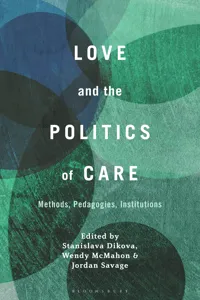 Love and the Politics of Care_cover