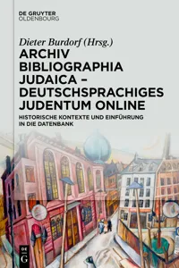 Archiv Bibliographia Judaica – Deutschsprachiges Judentum Online_cover