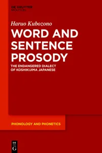 Word and Sentence Prosody_cover