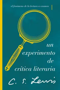 Un experimento de crítica literaria_cover