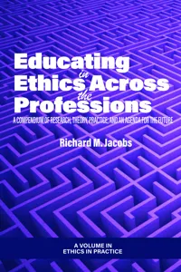 Educating in Ethics Across the Professions_cover