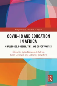 COVID-19 and Education in Africa_cover