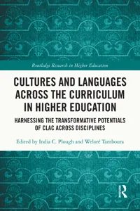 Cultures and Languages Across the Curriculum in Higher Education_cover