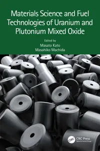 Materials Science and Fuel Technologies of Uranium and Plutonium Mixed Oxide_cover