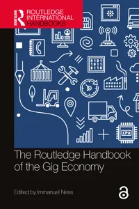 The Routledge Handbook of the Gig Economy_cover