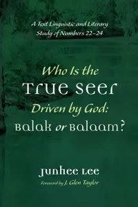 Who Is the True Seer Driven by God: Balak or Balaam?_cover