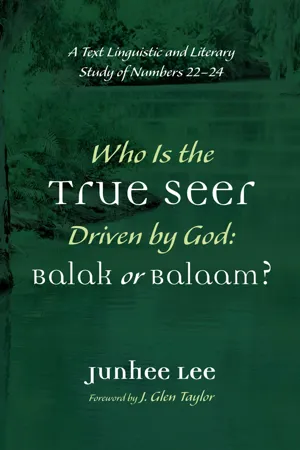 Who Is the True Seer Driven by God: Balak or Balaam?