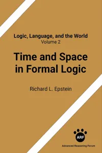 Time and Space in Formal Logic_cover