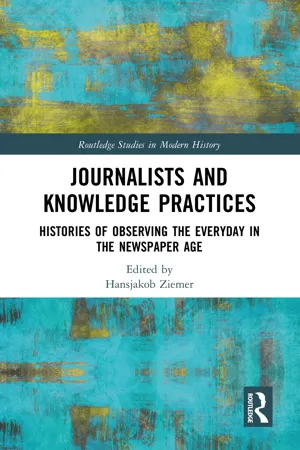 Journalists and Knowledge Practices