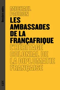 Les ambassades de la Françafrique_cover