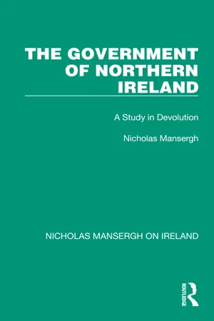 The Government of Northern Ireland