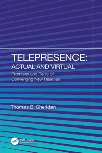 Telepresence: Actual and Virtual_cover