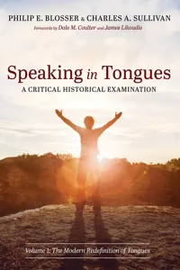 Speaking in Tongues: A Critical Historical Examination_cover