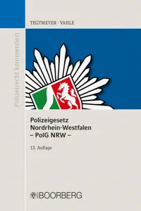 Polizeigesetz Nordrhein-Westfalen_cover