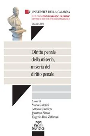 Diritto penale della miseria, miseria del diritto penale