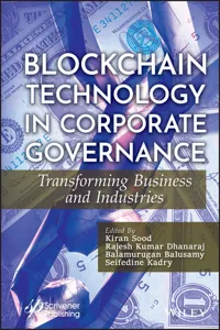 Blockchain Technology in Corporate Governance_cover