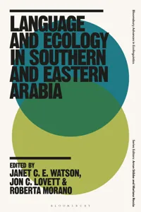 Language and Ecology in Southern and Eastern Arabia_cover