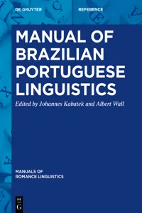 Manual of Brazilian Portuguese Linguistics_cover