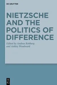 Nietzsche and the Politics of Difference_cover