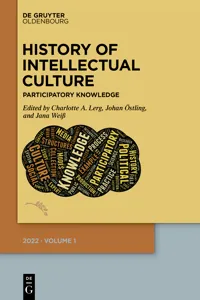 History of Intellectual Culture 1/2022_cover