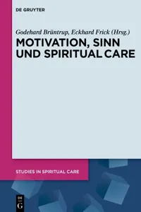 Motivation, Sinn und Spiritual Care_cover