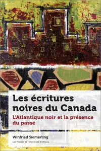 Les écritures noires du Canada_cover