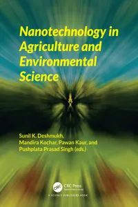 Nanotechnology in Agriculture and Environmental Science_cover