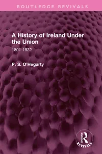 A History of Ireland Under the Union_cover