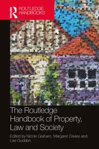 The Routledge Handbook of Property, Law and Society_cover