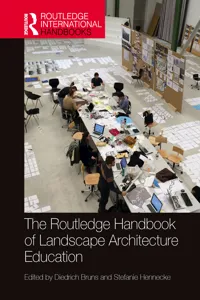 The Routledge Handbook of Landscape Architecture Education_cover