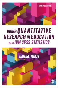 Doing Quantitative Research in Education with IBM SPSS Statistics_cover