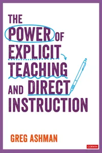 The Power of Explicit Teaching and Direct Instruction_cover