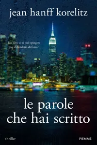 Le parole che hai scritto_cover