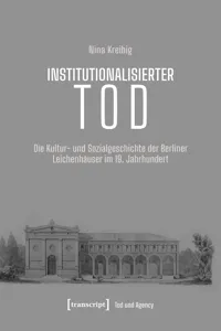 Tod und Agency. Interdisziplinäre Studien zum Lebensende_cover