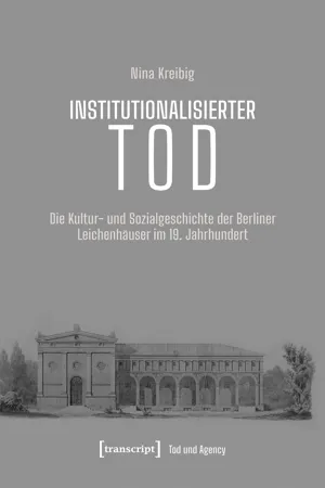 Tod und Agency. Interdisziplinäre Studien zum Lebensende